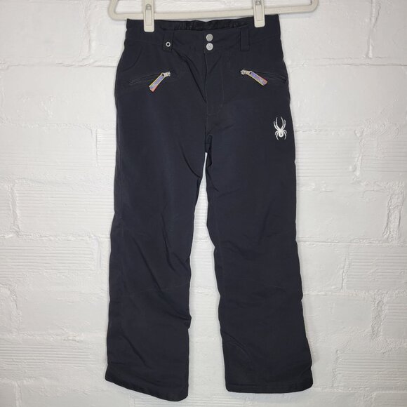 Spyder Other - Spyder Thinsulate Youth Size 12 Snow Ski Pants Black Adjustable Waist
